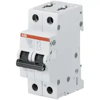 ABB S200 Mcb 1P+N 2A B-Kurve 6Ka Sicherungsautomat - 2Cds251103R0025