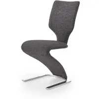 OXM Stühle Dunkle Esche / Schwarz 46 x 95 x 62 cm