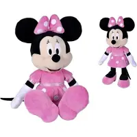 OLFed Minnie Maus Plüschtier im rosa Kleid, 70 cm - Großes Plüschtier