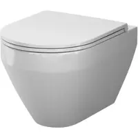 AM.PM Hänge-WC spülrandlos Aquaspin Toilette inkl. WC Sitz mit Softclose Absenkautomatik