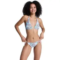 Roxy Bikini-Hose "Hibiscus Hype RV TS Moderate", Damen, Gr. XS, bunt (daiquiri grün hibscus hype), Obermaterial: 85% Polyester, 15% Elasthan., Badehosen Bikini-Hose