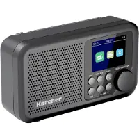 Kärcher DAB 2415 - tragbares DAB+ Radio mit Akku, Bluetooth, Digitalradio