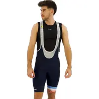 Santini Mj Mont Ventoux Trägerhose Weiß,Blau 3XL Mann Weiß,Blau 3XL