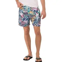 Trigema Shorts "Bade-/Freizeitshorts mit Druckmotiv", Damen, Gr. XXL, US-Größen, weiß, Web, 50% Baumwolle, 50% Polyamid, Hosen Shorts