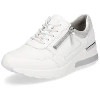 Waldlaufer Damen Sneaker weiß silber 9