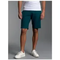 Trigema Jerseyhose "Bermuda aus Single-Jersey", Gr. XXL, US-Größen, saphir, Single Jersey, 100% Baumwolle, Hosen Jerseyhose