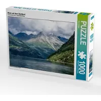 CALVENDO Blick auf dem Storfjord 1000 Teile Puzzle quer 640x480mm, Ködder Rico; 7295037