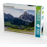 CALVENDO Corvara mit dem Sassongher 1000 Teile Puzzle quer 640x480mm, Seidel Thilo; 7377281