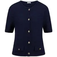 St. Emile Strickjacke 1/2-Arm blau