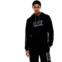 EA7 für Herren. 7M001313_AF13512 Visibility Regular Sweatshirt schwarz (XS), Lässig, Sportlich, Baumwolle