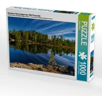 CALVENDO Glasklare Seen prägen das Bild Finnlands 1000 Teile Puzzle quer 640x480mm, Schiedl Bernd; 7450034