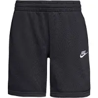 Nike Kinder Short Big Kids French Terry Shorts FD3015-010 137-147 - Black/White - 137-147