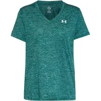 Under Armour Damen T-Shirt Tech SSV- Twist 1384227-338 S - Rack Green - S