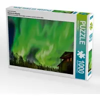 CALVENDO Ein Motiv aus dem Kalender Aurora in Alaska 1000 Teile Puzzle quer 640x480mm, Wittich Reinhold; 7457610