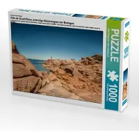 CALVENDO Ein Motiv aus dem Kalender Côte de Granit Rose, einmalige Küstenregion der Bretagne 1000 Teile Puzzle quer 640x480mm, Bregenzer Beat; 7429421