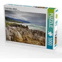 CALVENDO Pancake Rocks - SüSteckanschlussl 1000 Teile Puzzle quer 640x480mm, Klinder Thomas; 7279576