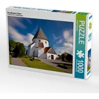 CALVENDO Rundkirche Olsker 1000 Teile Puzzle quer 640x480mm, Schwarzer Henryk; 7333970