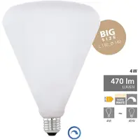 Eglo 11902 E27 V1 4W 2700K LED-Lampe, Sockel E27, 4 Watt, Warmweiß, 2700 K, dimmbar