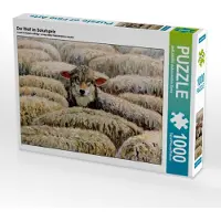 CALVENDO Der Wolf im Schafspelz 1000 Teile Puzzle quer 640x480mm, Busse dieKLEINERT.de/Ann-Kathr; 7399229