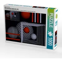 CALVENDO Ein Motiv aus dem Kalender Mit Geometrie durch das Jahr 1000 Teile Puzzle quer 640x480mm, ; 7332799