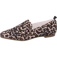 La strada Damen Slipper Braun Textil Größe:41