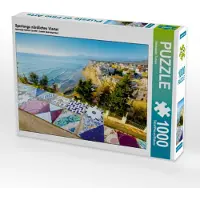 CALVENDO Sperlonga nördliches Viertel 1000 Teile Puzzle quer 640x480mm, Tortora Alessandro; 7442317