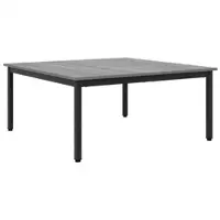 vidaXL Couchtisch Graues Sonoma 100 x 100 x 45 cm Holzwerkstoff