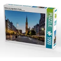 CALVENDO Rathaus am Langen Markt in Danzig 1000 Teile Puzzle quer 640x480mm, Kirsch Gunter; 7448088