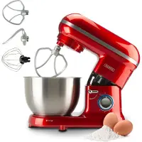 Bourgini Classic Kitchen Chef Red, Standmixer, Rot, -, Y, 4,5 l, Drehregler, Edelstahl