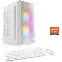 CSL PC "Spectrum V28325", weiß, Microsoft Windows 11 Home (64 Bit), 32 GB RAM 1.000 GB SSD, Desktop-PCs, PC