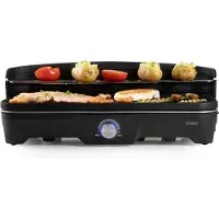 Domo DO9260G, Schwarz, Rechteckig, Aluminium, 500 x 250 mm, Drehregler, 1,25 m