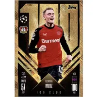 Topps 473 - Florian Wirtz - 100 Club - 2024/2025