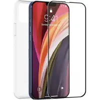 Muvit For Change Iphone 14 Plus Screen Protector+ Silicone Handyhülle