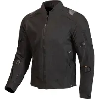 Merlin Taos Air Mesh Stretch Textil-Motorradjacke Schwarz Größe S