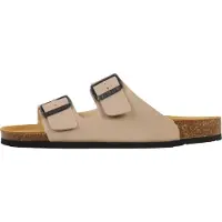 Plakton Barna Leder-Pantoletten