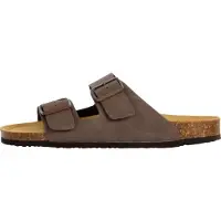 Plakton Barna Leder-Pantoletten