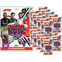 Topps - Turbo Attax Formel 1 2024 - 1 Starter + 20 Booster