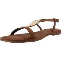 Carmela für Damen. 16329001-CAMEL Ledersandalen 163290 braun (37), Wohnung, Schnalle, Lässig, Klassisch