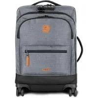 Cabaia Soft Suitcase 4 Wheels Essentials Trolley Getaria grau 55cm