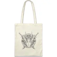 Eric Helmar Müller Urban Backwoods Odhin Ravens I, Stofftasche, Farbe: Beige
