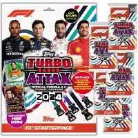 Topps - Turbo Attax Formel 1 2024 - 1 Starter + 5 Booster