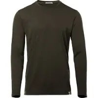 Aclima - Lightwool 180 Crewneck - Merinoshirt Gr XL schwarz/oliv
