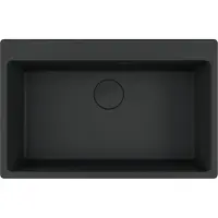 Franke Maris Einbauspüle Fragranitbecken MRG 610-73 A Black Matt Handbedienung ab 80 cm 114.0708.228 - inkl.