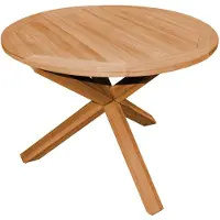 Lestix International Esstisch Ravenna Teak Massivholz rund 100 cm + 100,- Euro