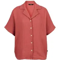 Stoic - Women's MMXX. Loddby Oversized Blouse S/S - Bluse Gr M/L rot