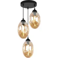 Light11 HOME Moderne Loft Deckenlampe – Hängelampe Kronleuchter Plafon für Küche, Wohnzimmer und Schlafzimmer