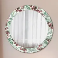 Coloray Ø70cm Modern Spiegel - Wandspiegel Wandmontage- Schlafzimmer - Eucaliptus