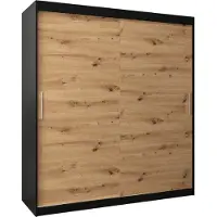 MEBLE KRYSPOL Kleiderschrank, Schiebetürenschrank Schlafzimmer, Schrank TOKYO 180 cm