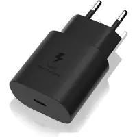 Ventarent Adapter 25 Watt USB-C passt für Samsung Galaxy S25, S25+, S25 Ultra [schwarz]
