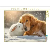 CALVENDO Puzzle Winterzauber voller Wärme | 1000 Teile Lege-Größe 64 × 48 cm Foto-Puzzle für glückliche Stunden
